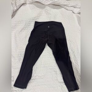 Lululemon ALIGN purpleish grey High-Waisted Leggings, size 10, 23 inch length